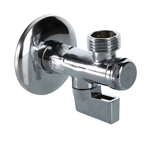 Кран шаровой VALTEC 1/2"хM10угловой с фильтром для подкл. с/т приборов  стар.арт.7682(VT.282.N.0410