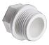 Заглушка  VALTEC  с резьбой 1/2",полипропиленовая (VTp.791.0.04	)
