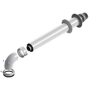 Комплект коаксиал.d60/100-1000мм гориз.