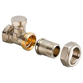 Клапан настроечный VALTEC  1/2" для радиатора, прямой(VT.020.N.04)