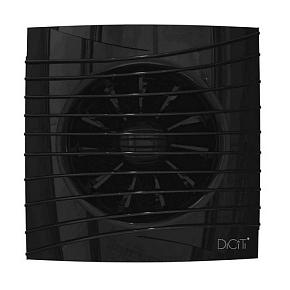 SILENT 4C Obsidian, Вентилятор осевой вытяжной с обратным клапаном D 100, декоративный