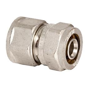 Соединитель обжимной  VALTEC 26х1" с переходом на вн. р.(VTm.302.N.002606)