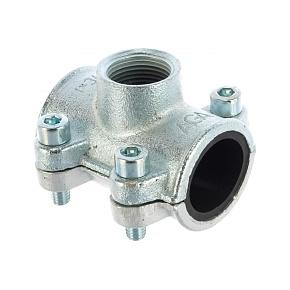 Хомут врезки "AGA" OBD   1" х3/4" в.р