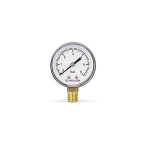 VMMT10-50602 Манометр Varmega радиальный 50 мм, 6 бар, 1/4
