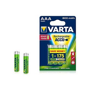 Аккумулятор  R2U Micro 800 mah 1.2V-HR03/AAA (2 шт.)