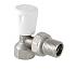 Клапан ручной VALTEC  1/2", для радиатора, угловой  (VT.017.N.04)