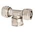 Тройник обжимной VALTEC 20х3/4"	с переходом на вн. р.(VTm.332.N.200520)