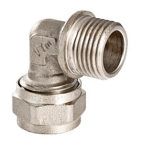 Угольник обжимной VALTEC 16х3/4" с переходом на нар. р.(VTm.353.N.001605)