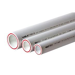 ТРУБА PP-FIBER VALTEC, PN 20, 40 MM (белый) (VTp.700.FB20.40) армированная стекловолокном