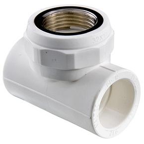 Тройник  VALTEC 25х1/2"полипропиленовый с переходом на вн.р. (VTp.732.0.02504)