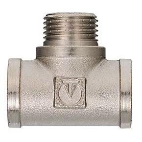 Тройник VALTEC, с переходом на нар. р. 1/2" вн.-нар.-вн. (VTr.132.N.0004)