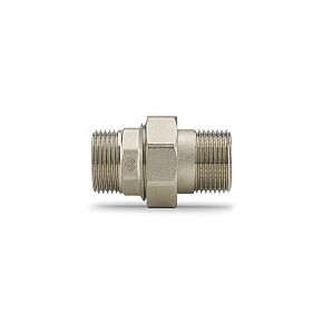 VMTF56-N000505 Разъемное соединение Varmega НР-НР 3/4", с уплотнением o-ring, никелированное
