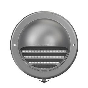 16ВМ, Выход стенной вентиляционный вытяжной металлический с фланцем D160