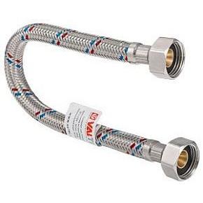 Подводка гибкая для воды 1/2 60см  вн.-вн. VALTEC, Гайка -Н сталь/ ( VTf.001.IS.0404060)