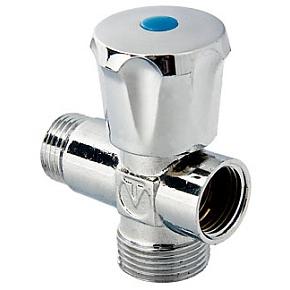 Вентиль-тройник VALTEC  1/2х*3/4"х1/2" для подкл. с/т приборов  (VT.255.N.04)