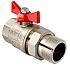 Кран шаровой VALTEC BASE  с полусгоном 1" вн.-нар. (VT.227.N.06)