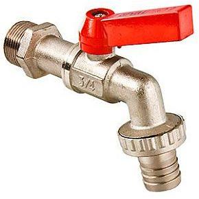Кран водоразборный VALTEC 3/4" со штуцером  (VT.051.N.05)