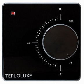 Терморегулятор механический "Теплолюкс" LC 001 черный