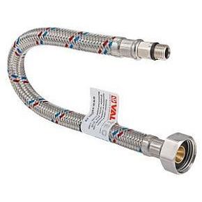 Подводка гибкая для воды М10х18-G1/2 80см. VALTEC, Гайка -Н сталь/ниппель-лат ( VTf.003.I.0418080)