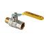 Кран шаровой газовый VALTEC VALGAS 3/4" стальная рукоятка  вн.-нар.(VT.272.N.05)