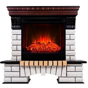 Каминокомплект COUNTRY VR FS25/25,5 AO-215 с очагом EVRIKA 25,5 S LED NT (EVR25.5)