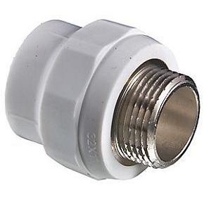 Соединитель  VALTEC  25х3/4" полипропиленовый с переходом на нар.р. (VTp.701.0.02505)