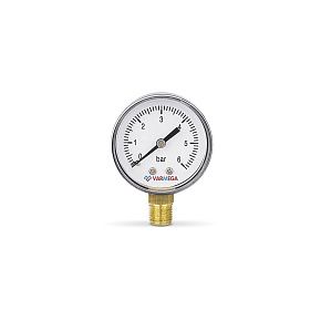 VMMT10-500602 Манометр Varmega радиальный 50 мм, 6 бар, 1/4