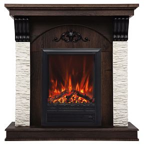 Каминокомплект CORFINO R STD/EUG NT-F316 с очагом EUGENE-S (EU1)