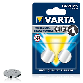 Батарейки Lithium CR2025  3V-170 mAh  (2 шт.)