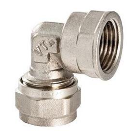 Угольник обжимной VALTEC 26х1" с переходом на вн. р.(VTm.352.N.002606)