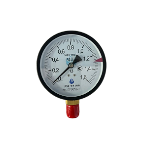 Манометр ДМ 05100-1,6 МПа-1,5-01 М ТУ У 33.2-14307481-031:2005