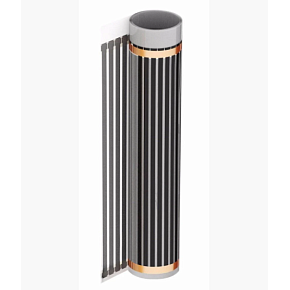 Пленка нагревательная 1000 мм*100 мм  ( 220Вт/ кв.м.) 0,338 мм (шир.1.0м)