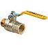 Кран шаровой газовый VALTEC VALGAS 1/2" стальная рукоятка  вн.-нар.(VT.272.N.04)