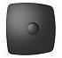 RIO 4C Matt black,Вентилятор осевой вытяжной с обратным клапаном D 100