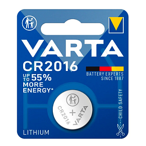 Батарейки Lithium CR2016  3V-85 mAh  (1 шт.)