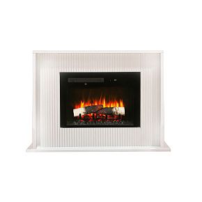 Каминокомплект LORETTO M25 WT-P512 с очагом MIRAGE-S 25 (BG25)