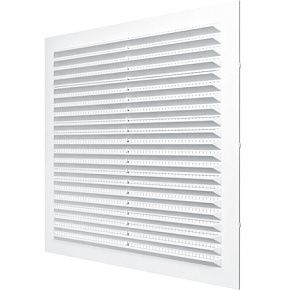 1515Р, Решетка вентиляционная вытяжная АБС 150х150, бел.