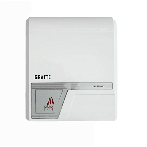 Сушилка для рук GRATTE 1801 (W)