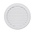 15РКС, Решетка вентиляционная круглая с пластиковой сеткой D200 вытяжная с фланцем D150