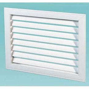 Решетка радиаторная НГН 200х400 бел.