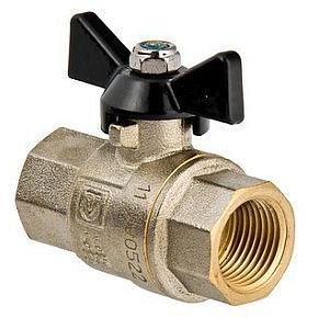 Кран шаровой VALTEC PERFECT, 3/4"рукоятка бабочка  вн.-вн.(VT.317.N.05)