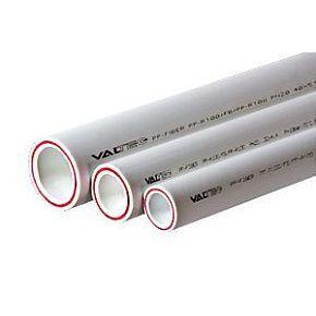 ТРУБА PP-FIBER VALTEC, PN 20, 25 MM (белый) (VTp.700.FB20.25) армированная стекловолокном