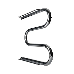 Полотенцесушитель ТЕРА "М-образный с полкой" 500*500 нар.резьба 1" Водяной