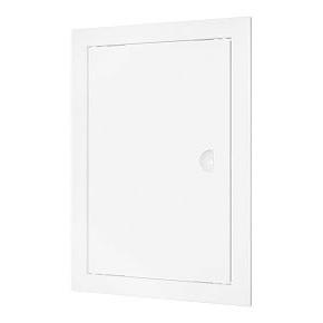 Л2530Р, Люк-дверца ревизионная 268х268 с фланцем 246х296 с ручкой АБС