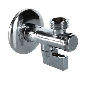 Кран шаровой VALTEC 1/2"хM10угловой с фильтром для подкл. с/т приборов  стар.арт.7682(VT.282.N.0410