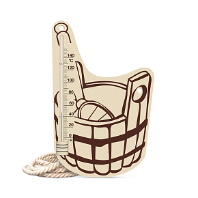 Сувенир "Термометр  для сауны"  исп.7  ТУ У 33.2-14307481.027-2002