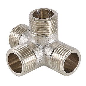 Крестовина двухплоскостная VALTEC 1/2 нар. (VTr.661.N.0004)