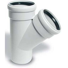 Тройник косой 100*50