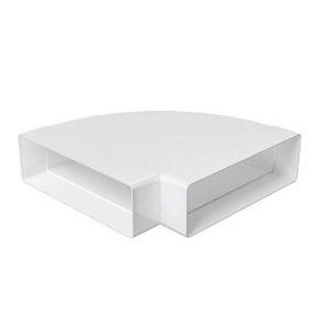 620КГП, Колено горизонтальное пластик 90°, 60х204