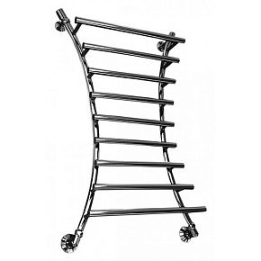 Полотенцесушитель Х8 PRIMO   80/50  1"-3/4 1/2  водяной (к3) чёрный